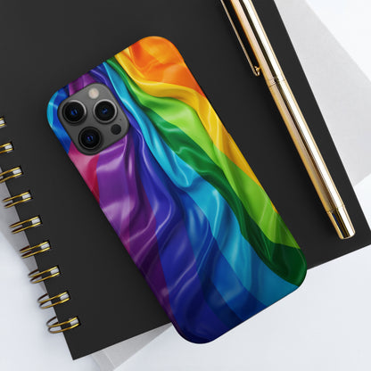 Gay Pride Rainbow Flag iPhone Case | Embrace Love, Equality, and LGBTQ+ Pride