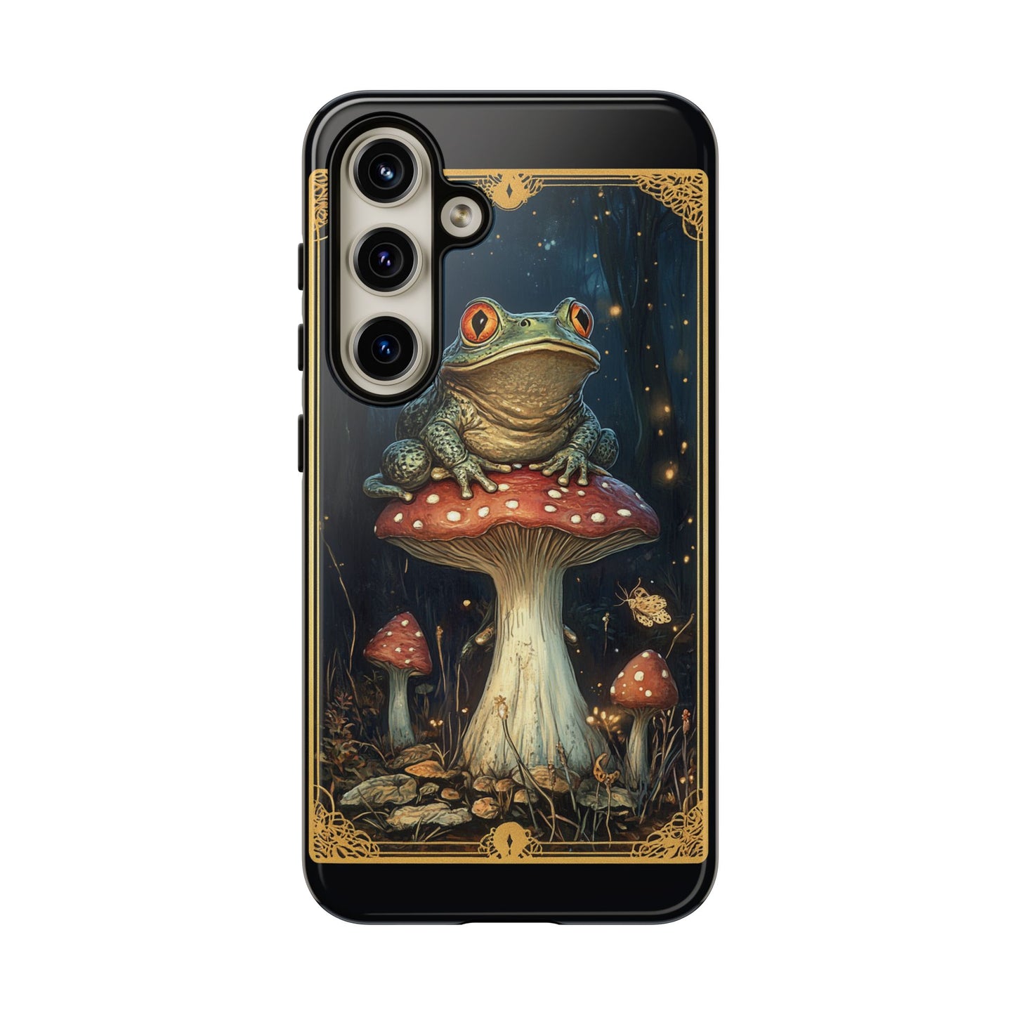 Goblincore magic mushroom phone cover for Samsung Galaxy S24