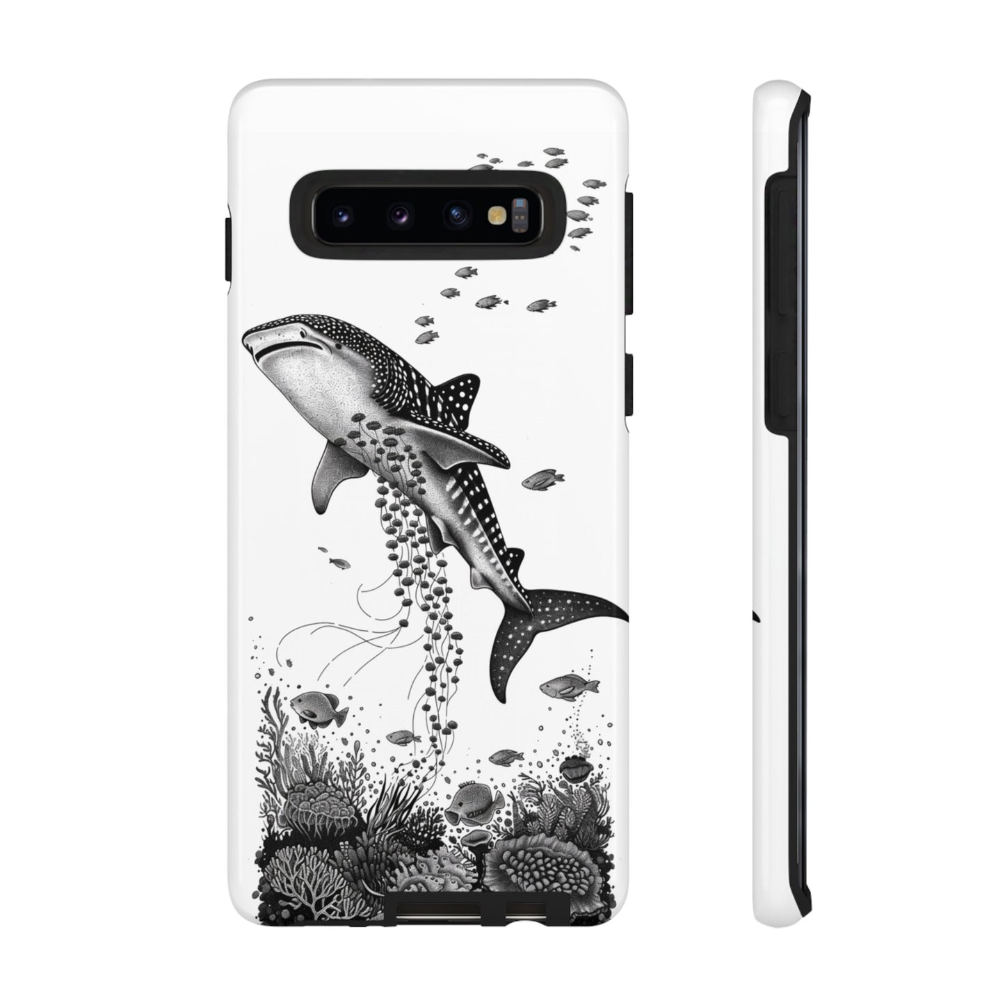 Whale Shark, Turtle, Manta Ray Phone Case