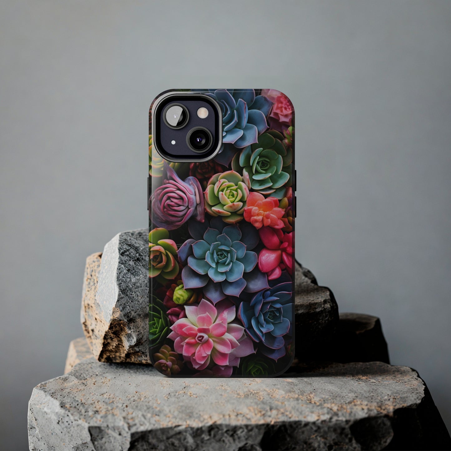 Succulent Desert Cactus Floral iPhone Case | Embrace the Beauty of Arid Elegance