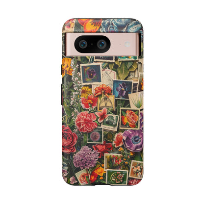 Vintage Floral Stamps Phone Case