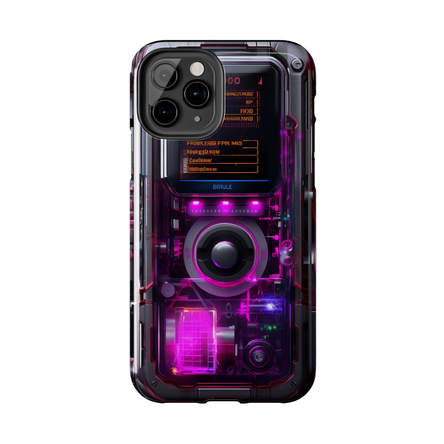 Cyberpunk Techno Gadget iPhone Case