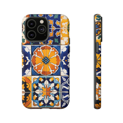 Mexican Tile iPhone Case Colorful Floral Phone Case