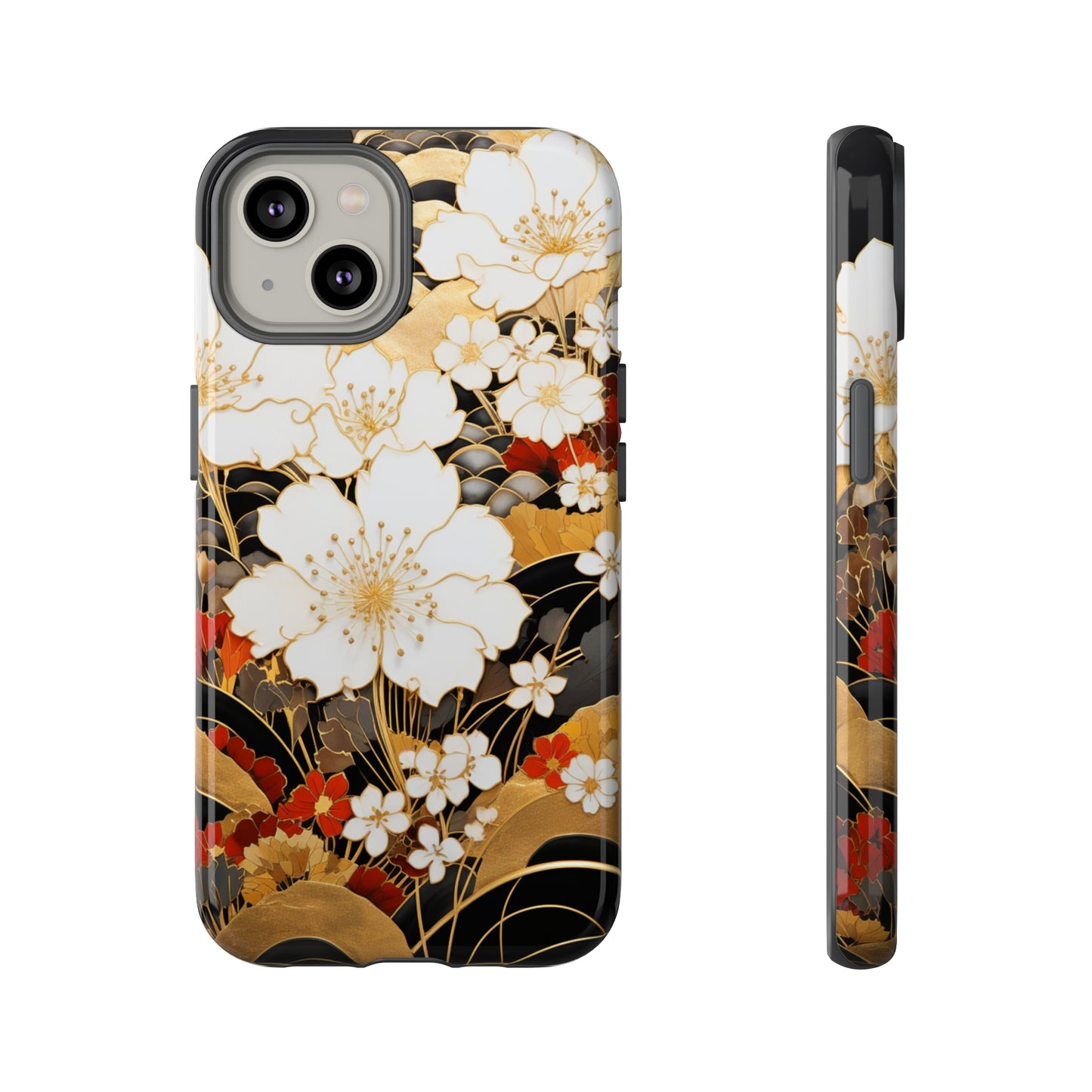 Galaxy S23 Japanese Floral Design