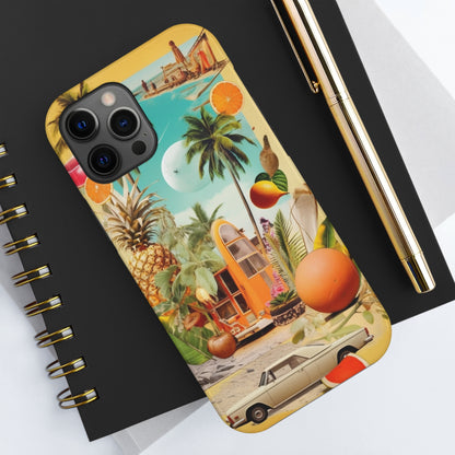 Summer Vibrations iPhone Tough Case | Embrace the Energetic Spirit of Summer with Reliable Protection