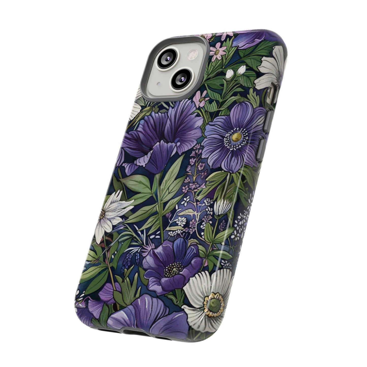 Floral Sage Purple Wildflower Phone Case