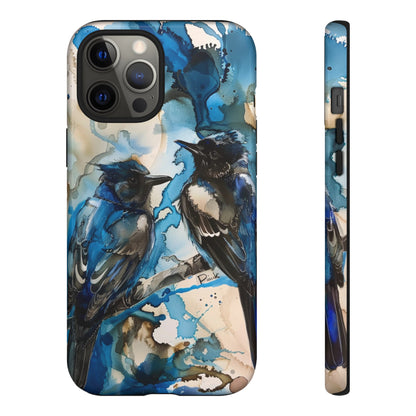 Blue Bird Watercolor Phone Case