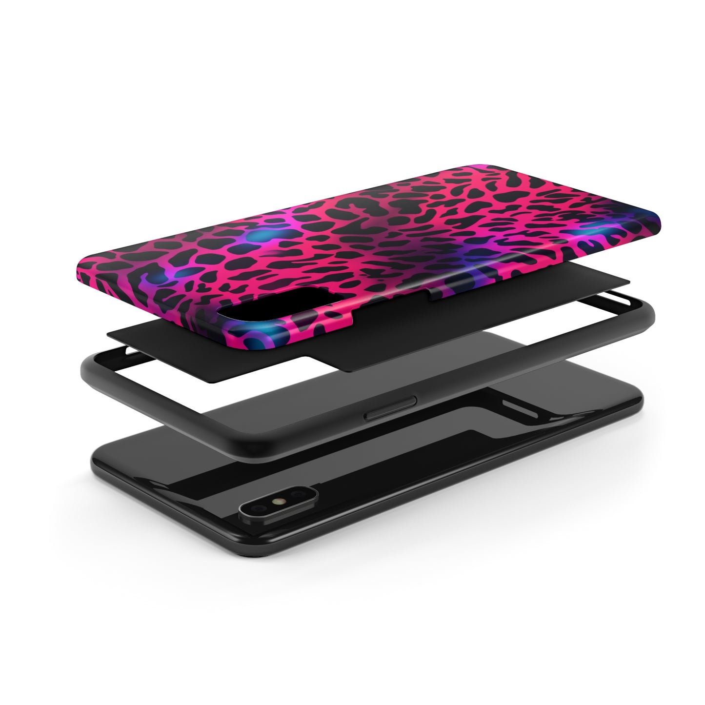 Wild Child: Trippy Leopard Spots Mystique | Dynamic iPhone Case