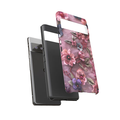 Coquette Aesthetic Floral Art Phone Case