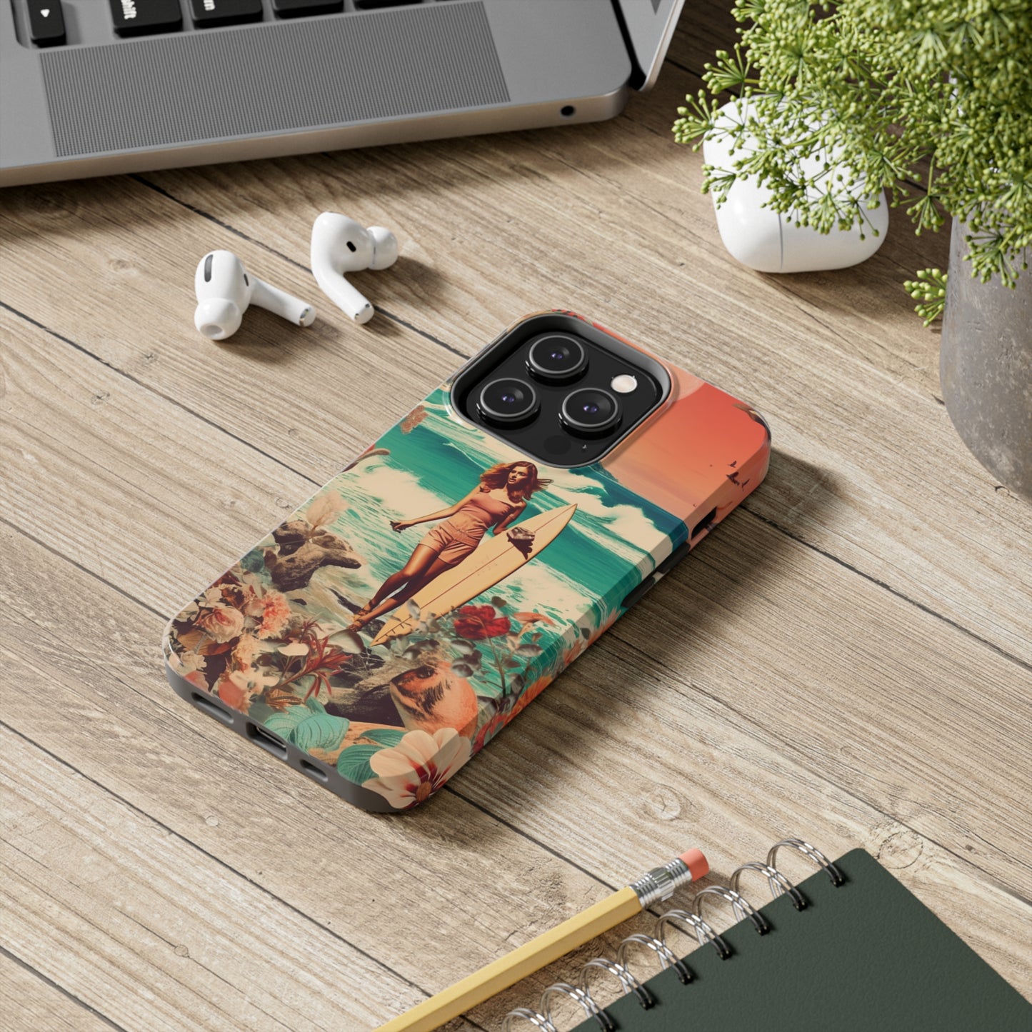 Summertime Beach Time iPhone Tough Case | Embrace the Coastal Vibe with Reliable Protection