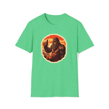 Vintage Bigfoot T-Shirt, Retro legends, Big Foot Hippie Dude, Funny Sarcastic Tee, Big Foot T-Shirt, Yeti Shirt, Sasquatch Shirt Squatch Tee