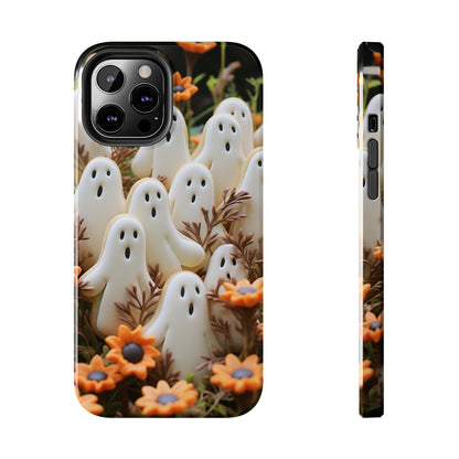 Sweet Spook: Cute Halloween Cookie Ghost | Adorable & Festive Accessory for iPhone Models 11 through 14 Pro Max