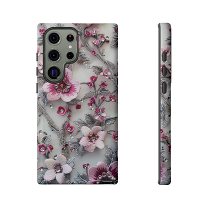 Coquette Aesthetic Floral Art iPhone 12 Case