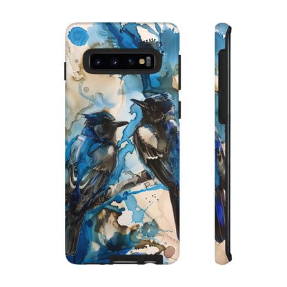 Blue Bird Watercolor Phone Case