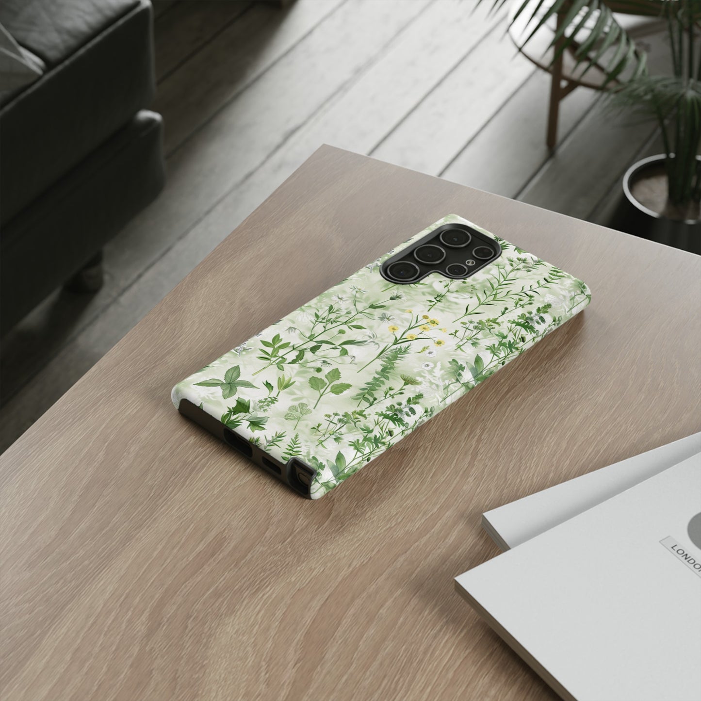 Floral Sage Green Wildflower Phone Case