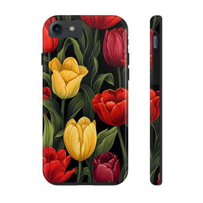 Tulip Floral Aesthetic iPhone Case | Embrace the Beauty of Nature in Full Bloom