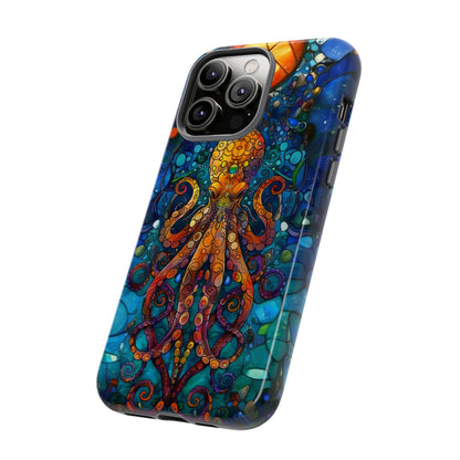 Octopus Stained Glass Undersea Magic Phone Case