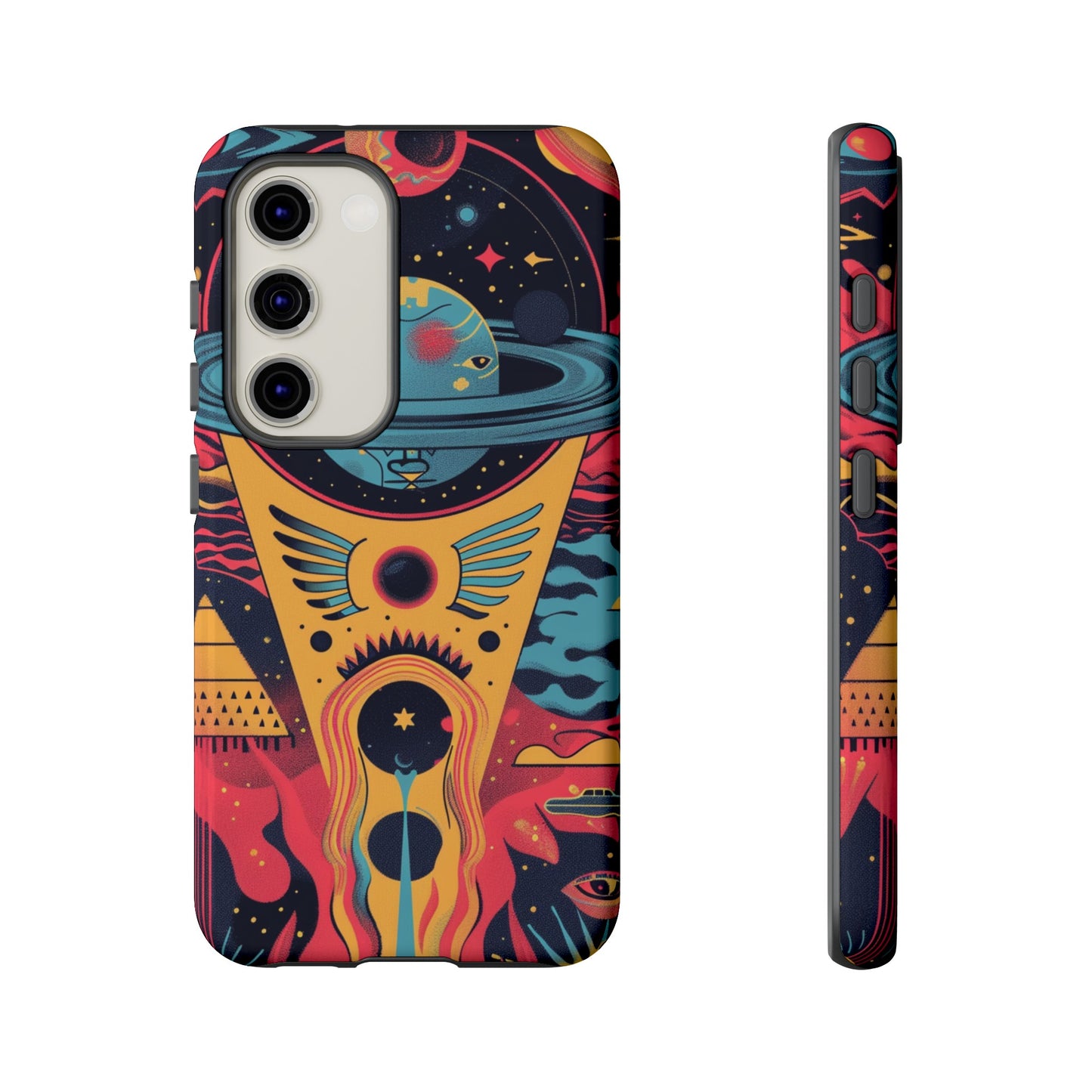 Cosmic Journey Space and Time Phone Case