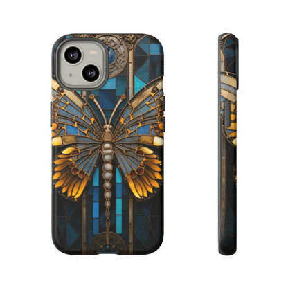 Stained Glass iPhone Butterfly Floral Aesthetic Art Nouveau