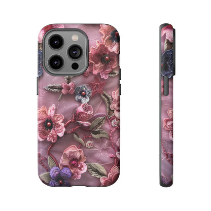 Coquette Aesthetic Floral Art Phone Case