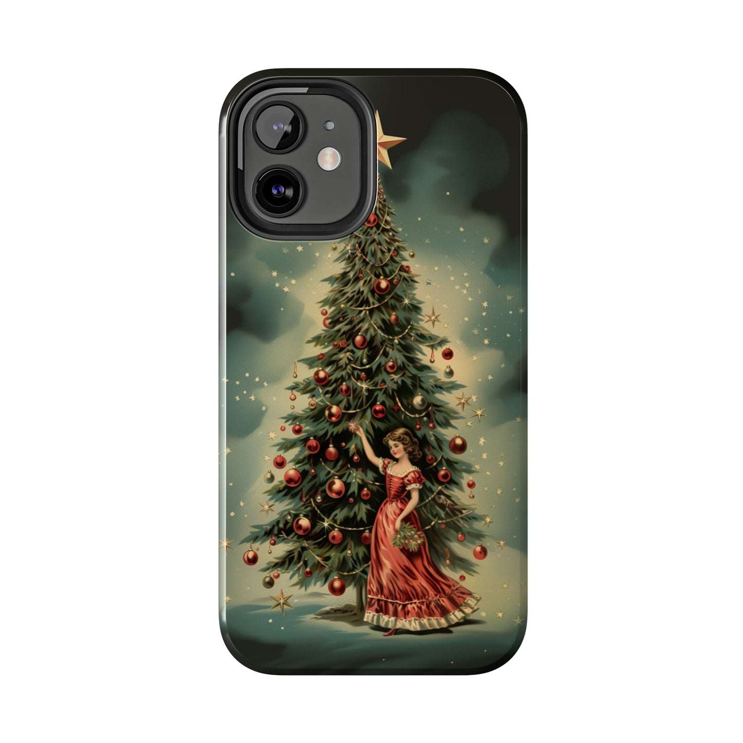 Vintage Christmas Charm Case for iPhone