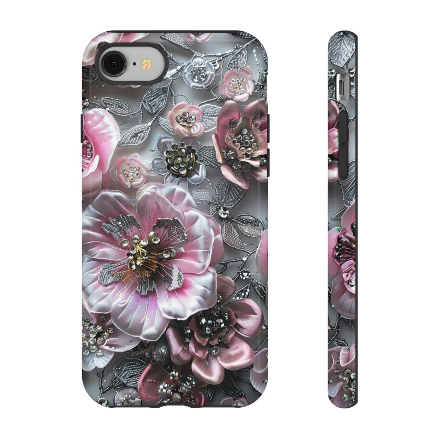 Coquette Aesthetic Floral Art iPhone 15 Case