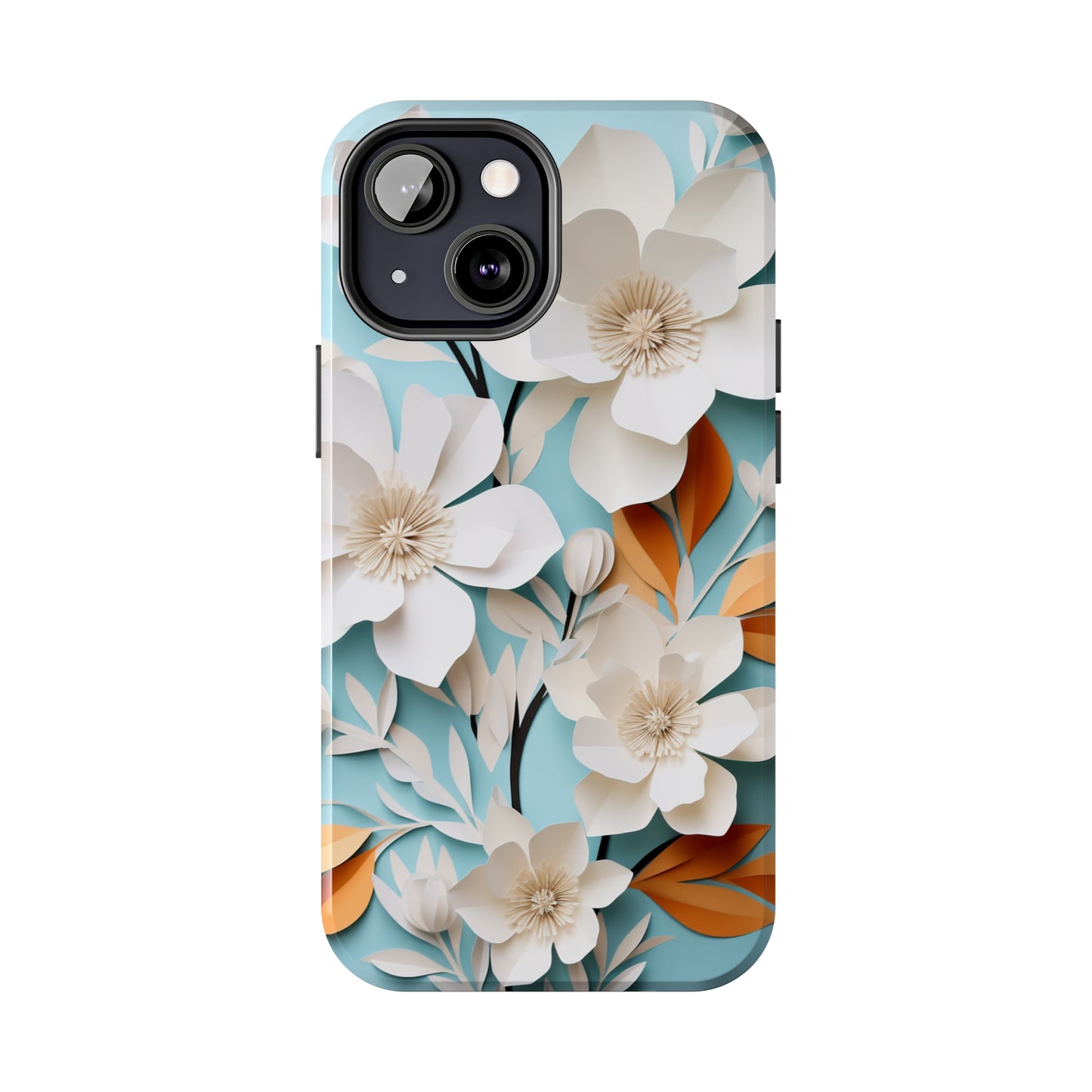 Paper Floral iPhone Case | Delicate Elegance and Nature-Inspired Beauty