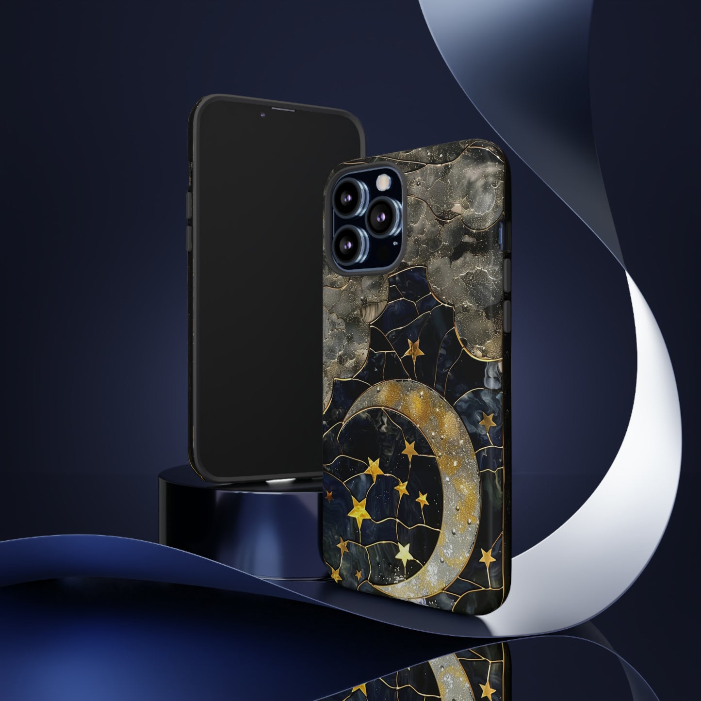 Celestial Season Stars and Moon Phone Case