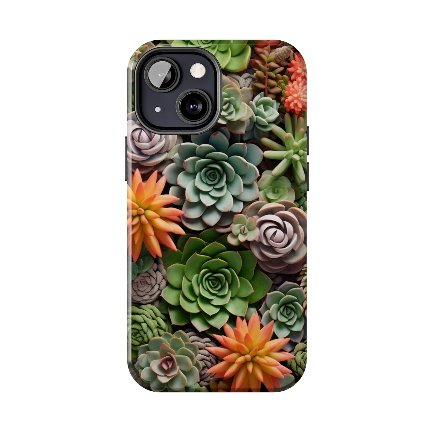 Succulent Desert Cactus Floral iPhone Case | Embrace the Beauty of Arid Elegance