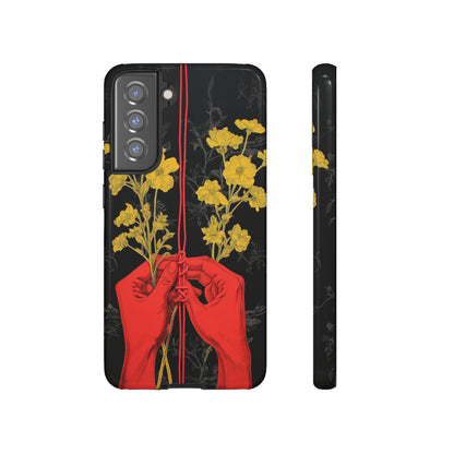 We Are All Connected Floral Phone Case