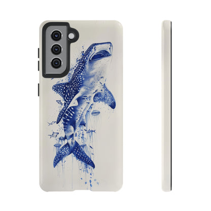 Whale Shark, Turtle, Manta Ray Phone Case