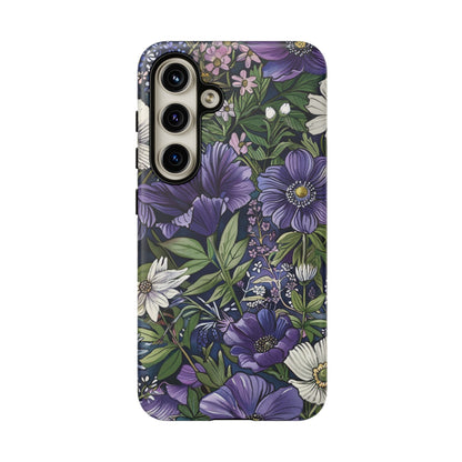 Floral Sage Purple Wildflower Phone Case