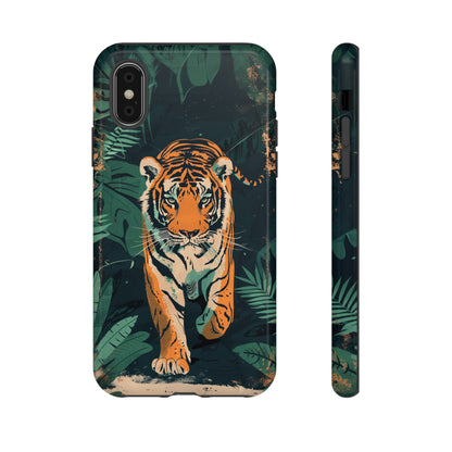 Retro Jungle Tiger Phone Case