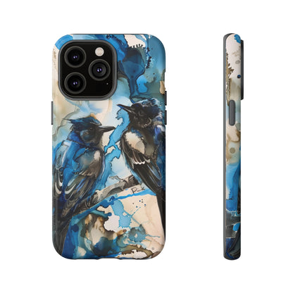 Blue Bird Watercolor Phone Case