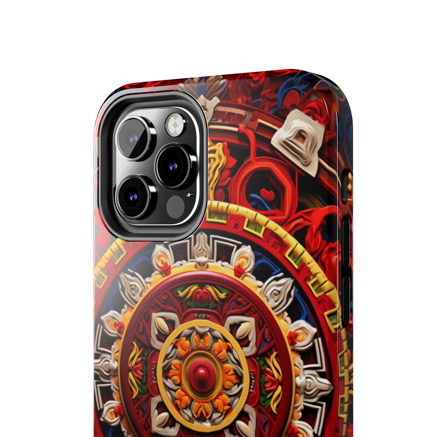 Mystical Visions: Psychedelic Tibet Mandala | Buddhist iPhone Case