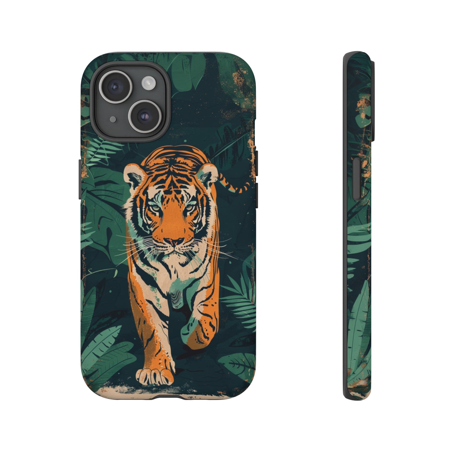 Retro Jungle Tiger Phone Case