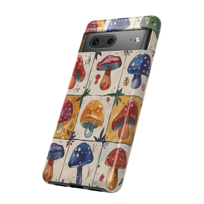 Trippy Magic Mushroom Toadstools Phone Case