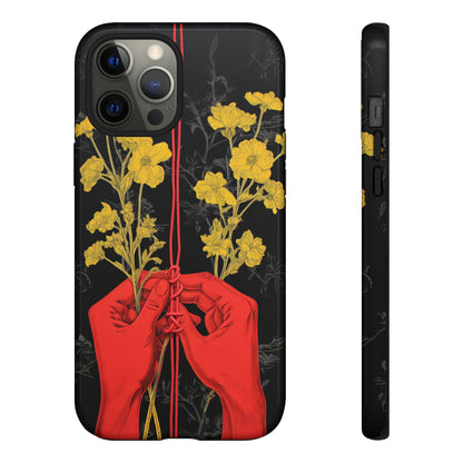 We Are All Connected Floral Phone Case