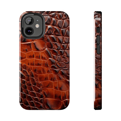 Alligator Skin Texture iPhone Case | Embrace Luxurious Style and Protection