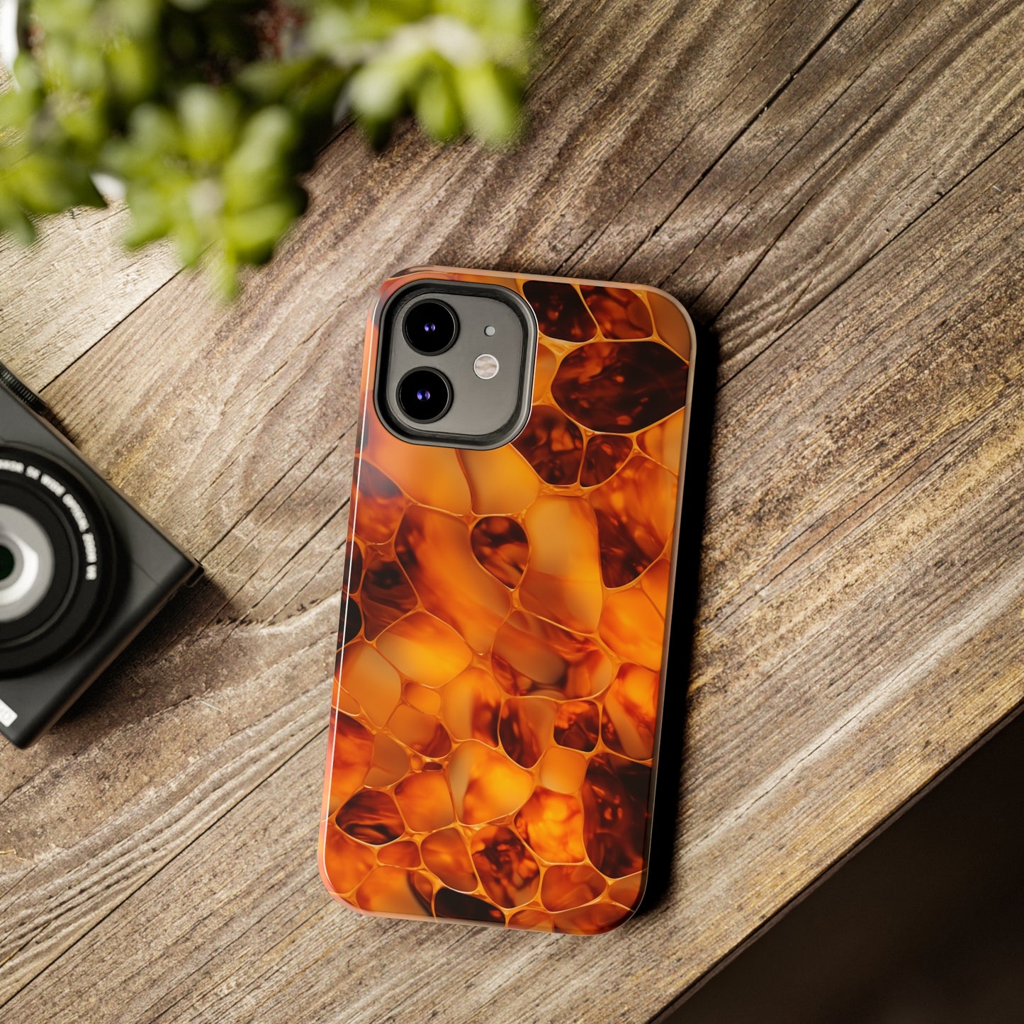 Retro Tortoise Shell iPhone Case | Vintage Elegance and Modern Protection