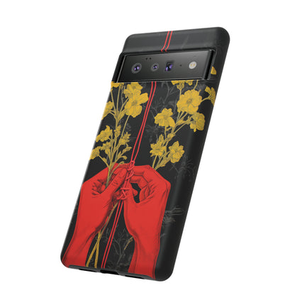 We Are All Connected Floral Phone Case