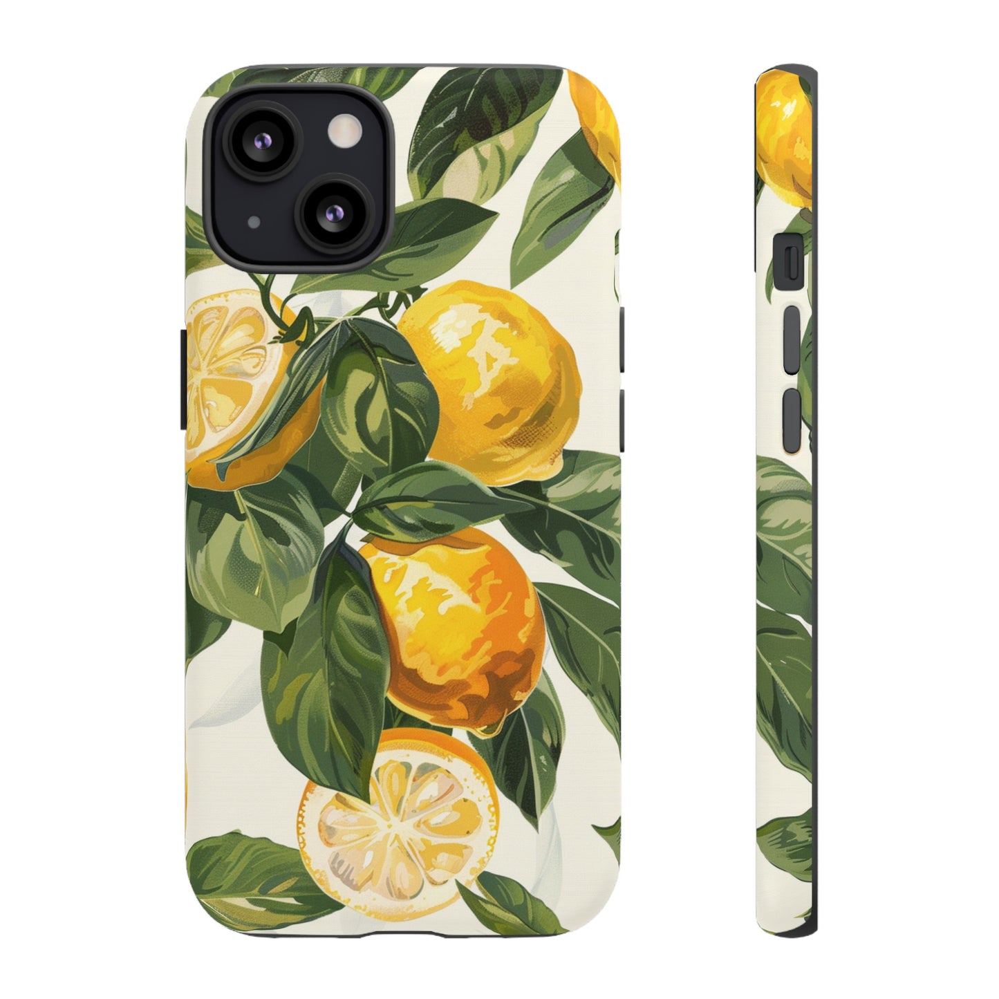 Yellow Lemon Italian  Painting iPhone 13 Case