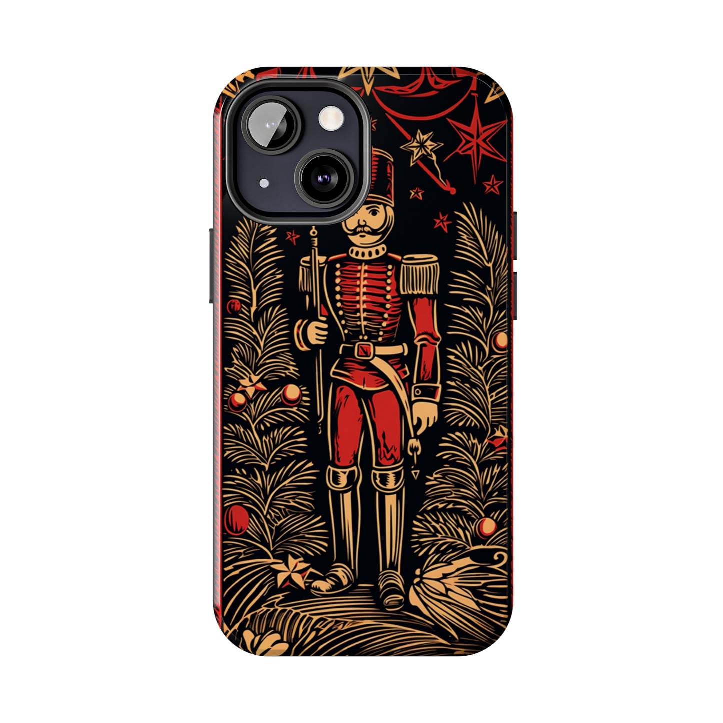 Guardian of Yuletides Past: Vintage Christmas Toy Soldier | Tough iPhone Case