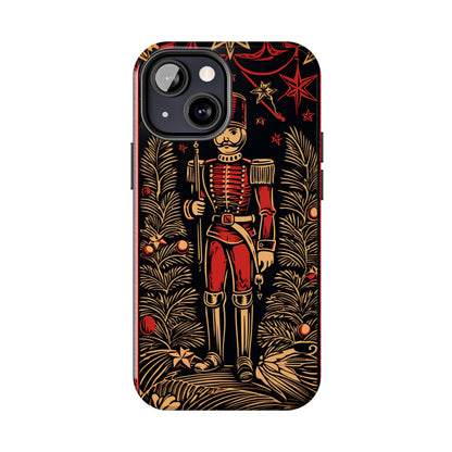 Guardian of Yuletides Past: Vintage Christmas Toy Soldier | Tough iPhone Case