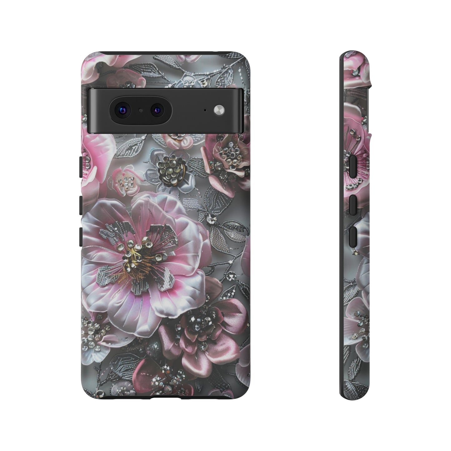 Coquette Aesthetic Floral Art iPhone 15 Case