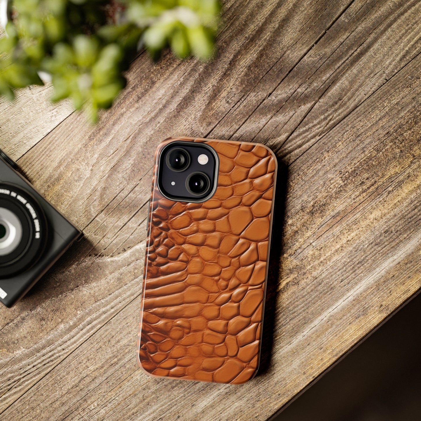 Faux Alligator Skin Textured look and style iPhone Case