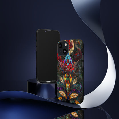 Art Deco Stained Glass floral Phone Case