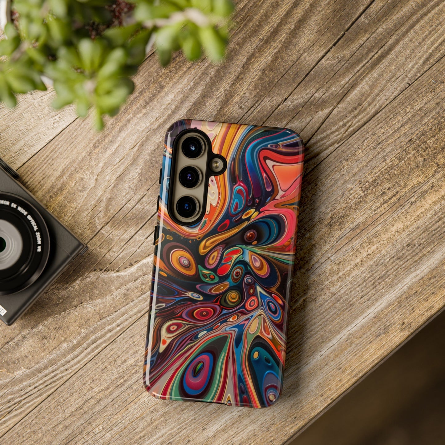 Trippy Psychedelic Color Explosion Phone Case