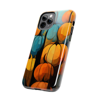 Halloween Fall Pumpkins iPhone Case | Embrace the Spooky Autumn Vibes