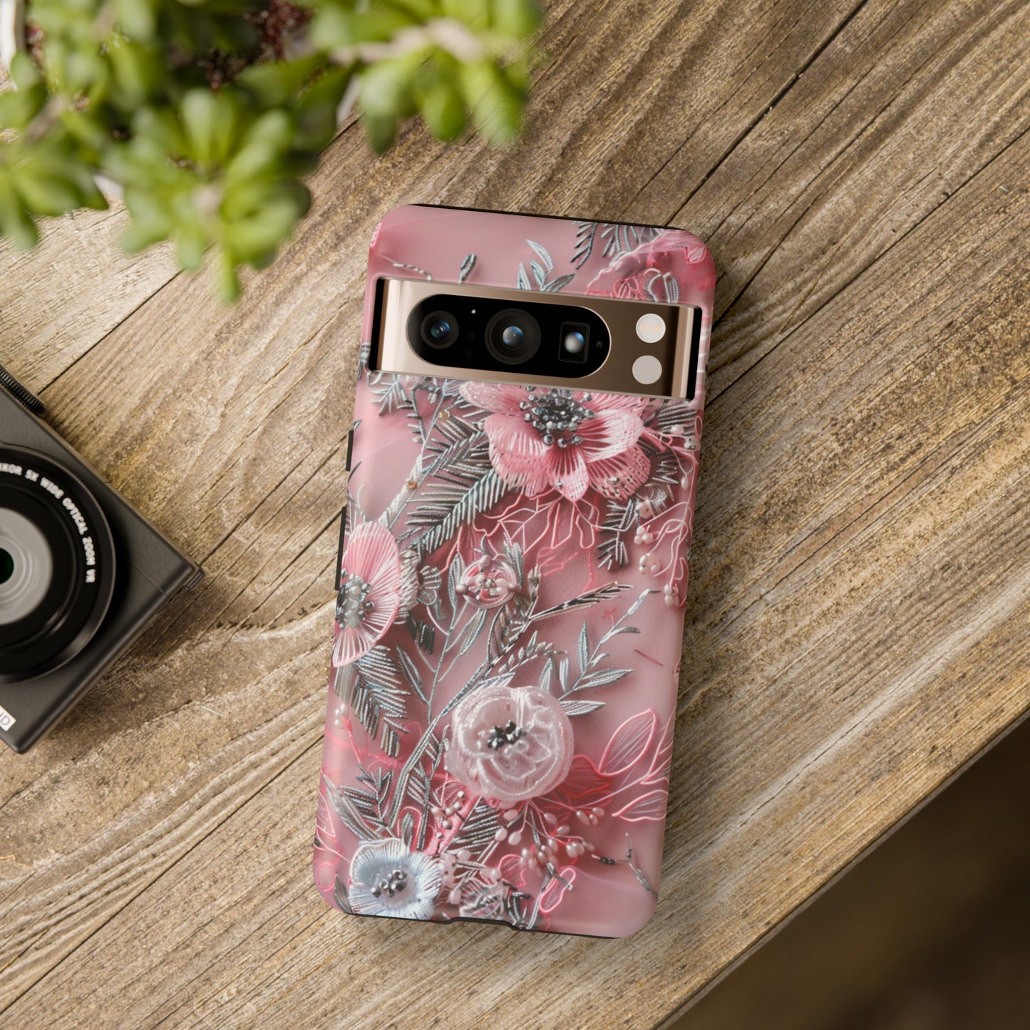 Coquette Aesthetic Floral Art Phone Case